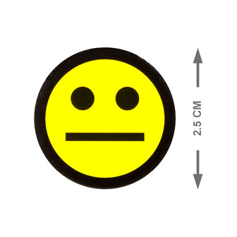 Scrum Smiley Magneet 2,5 cm Maat
