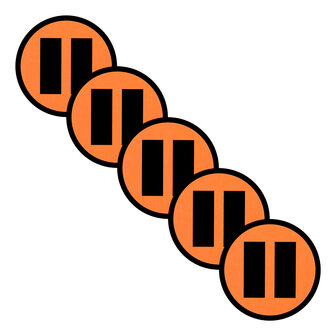 Scrum Magneet Pauze Diagonaal