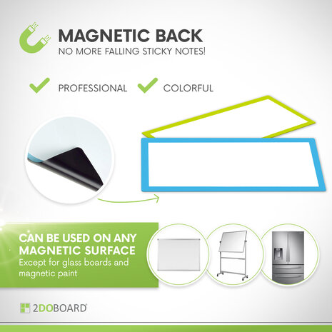 2DOBOARD Magnetic Back  title Magnets