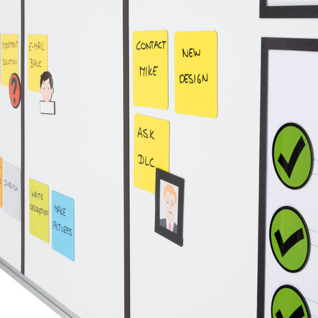 Scrumboard Check Magneten 3