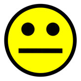 Smiley Magnets Yellow 5 cm - 5 pieces