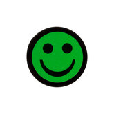Smiley Magnets Green - 2,5 cm - 5 Pieces