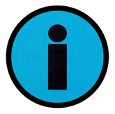 Information Magnets - 5 cm - 5 Pieces